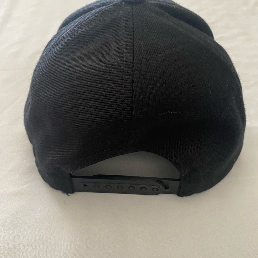 Brixton Black Flat Bill Rim Adjustable Hat - Picture 2 of 6